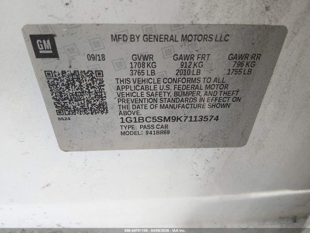 CHEVROLET CRUZE LS - 9