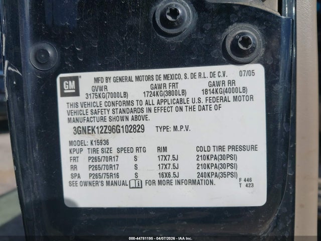 CHEVROLET AVALANCHE 1500 Z71 - 9