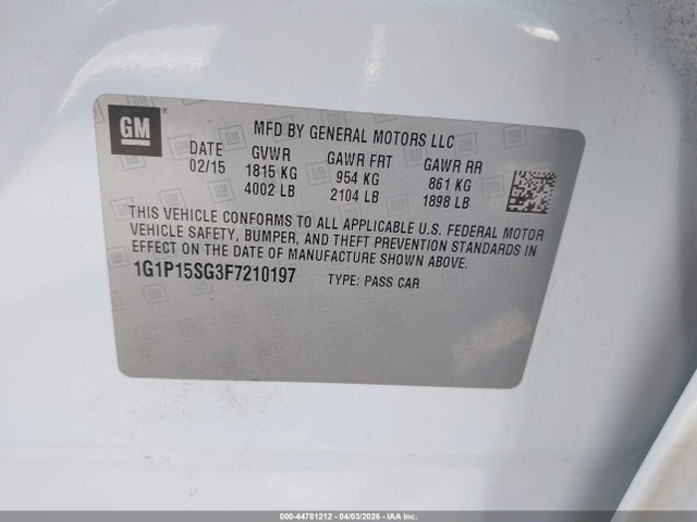 CHEVROLET CRUZE L MANUAL - 9