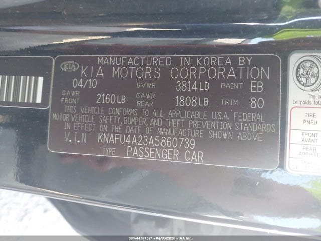 KIA FORTE EX - 9