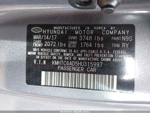 HYUNDAI VELOSTER VALUE EDITION - 9