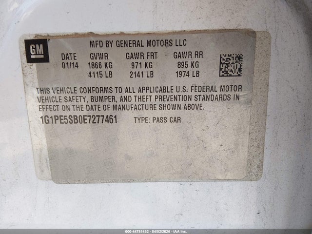 CHEVROLET CRUZE 2LT AUTO - 9