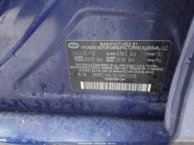 HYUNDAI SONATA LIMITED - 9