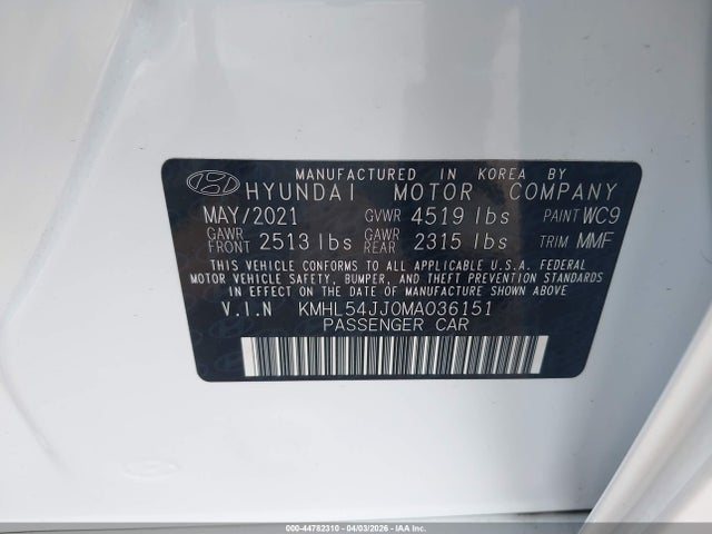 HYUNDAI SONATA LIMITED - 9