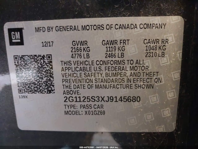 CHEVROLET IMPALA 2LZ - 9