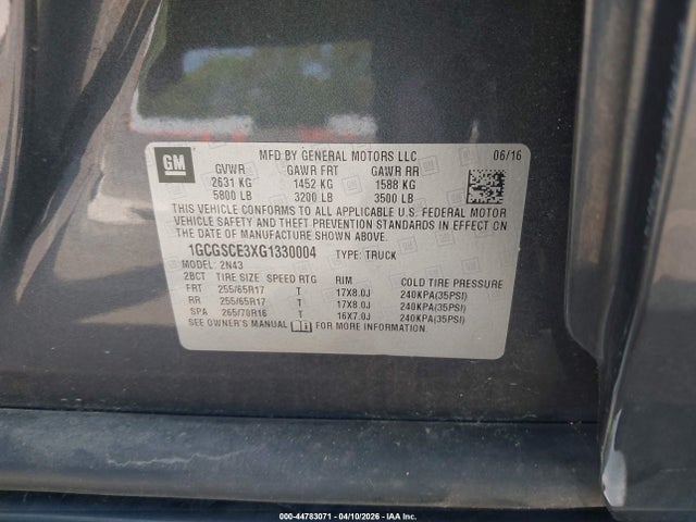 CHEVROLET COLORADO LT - 9