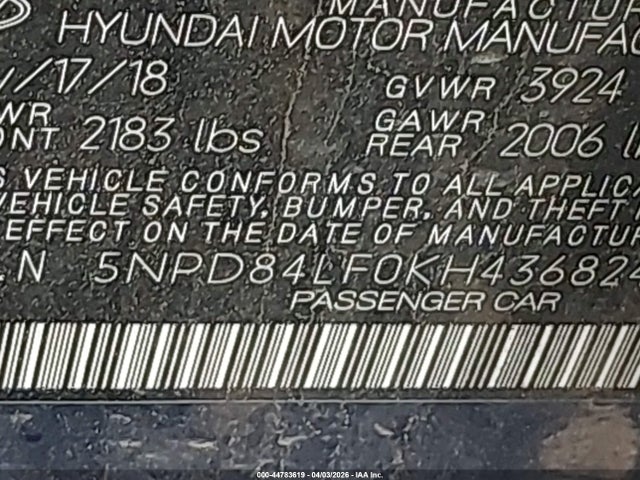 HYUNDAI ELANTRA SEL - 9