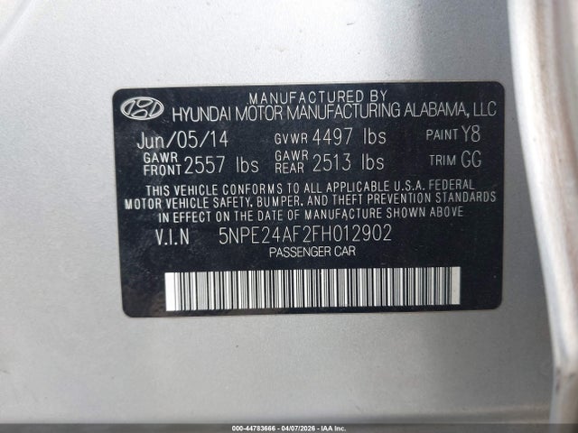 HYUNDAI SONATA SE - 9