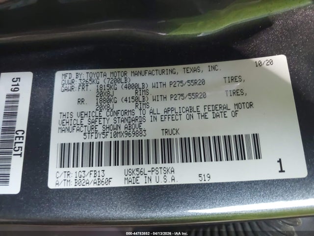 TOYOTA TUNDRA - 9