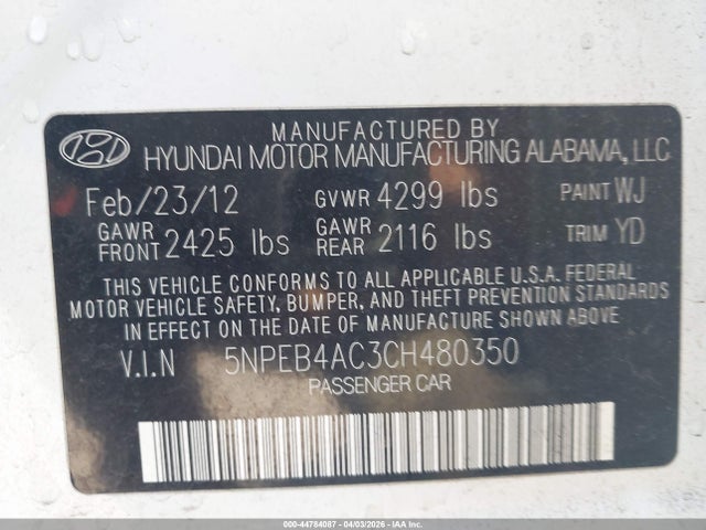 HYUNDAI SONATA GLS - 9