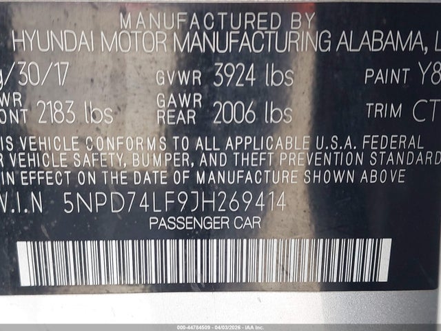 HYUNDAI ELANTRA SE - 9