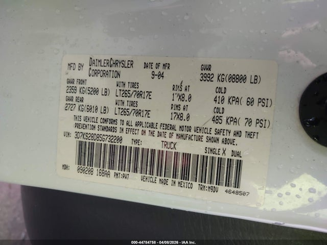 DODGE RAM 2500 SLT/LARAMIE - 9