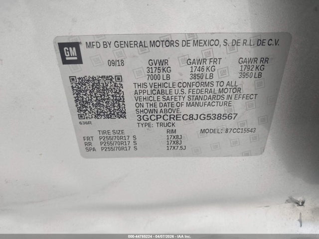 CHEVROLET SILVERADO 1500 1LT - 9