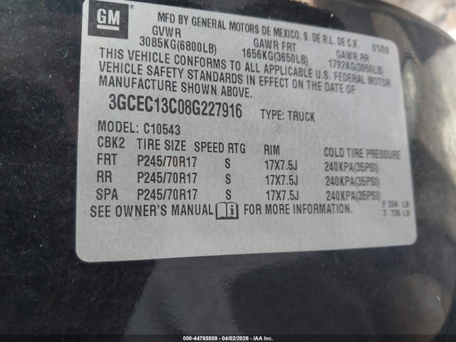 CHEVROLET SILVERADO 1500 WORK TRUCK - 9