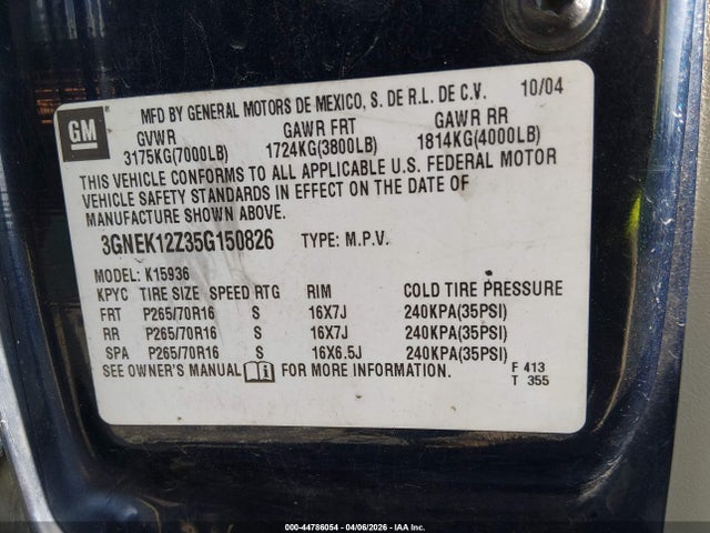 CHEVROLET AVALANCHE 1500 LS - 9