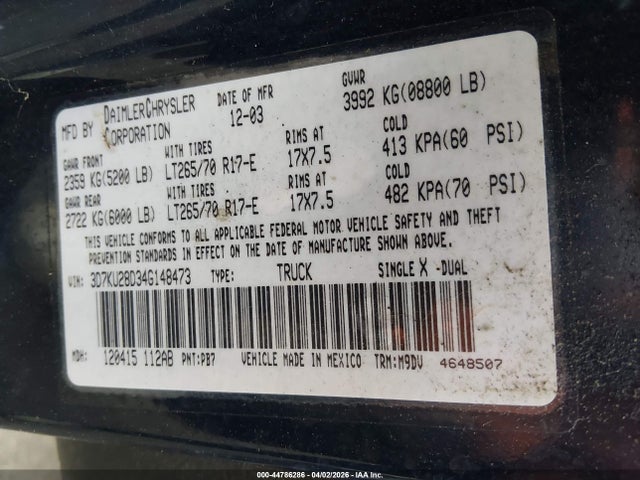 DODGE RAM 2500 SLT/LARAMIE - 9