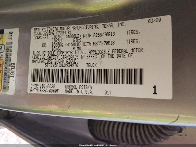 TOYOTA TUNDRA - 9