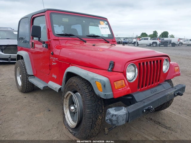 2001 JEEP WRANGLER SPORT