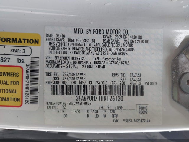 FORD FUSION SE - 9