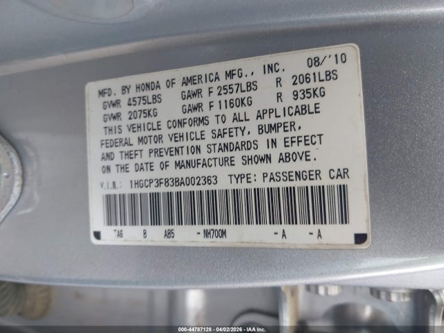 HONDA ACCORD 3.5 EX-L - 9