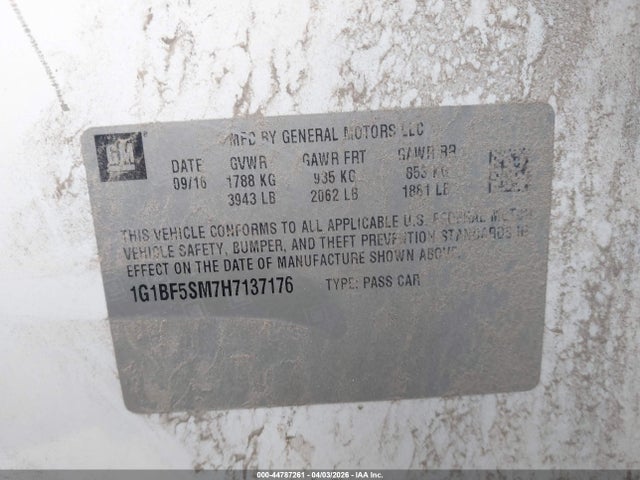 CHEVROLET CRUZE PREMIER AUTO - 9