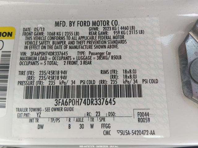 FORD FUSION SE - 9