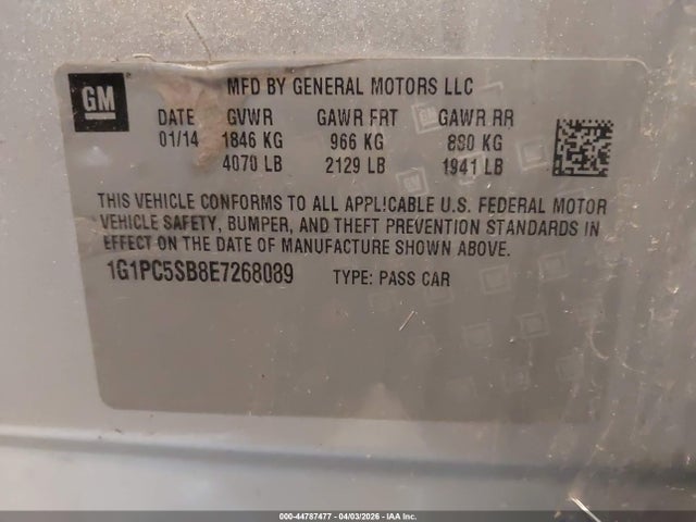 CHEVROLET CRUZE 1LT AUTO - 9