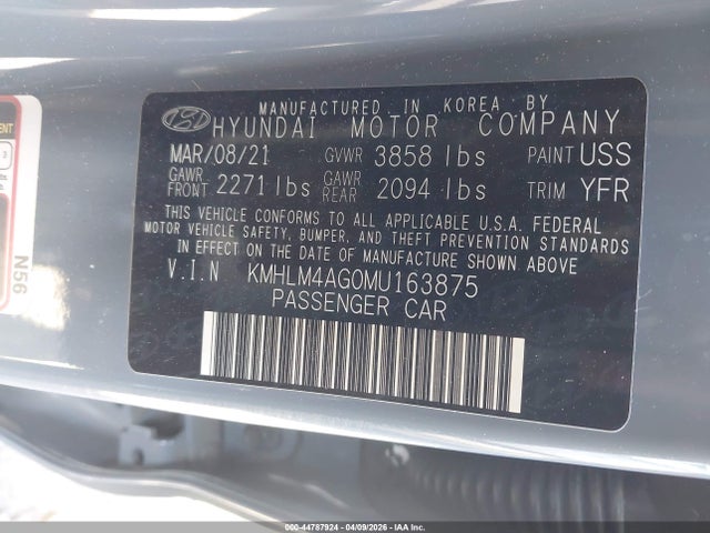 HYUNDAI ELANTRA SEL - 9