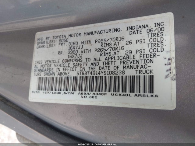 TOYOTA TUNDRA - 9