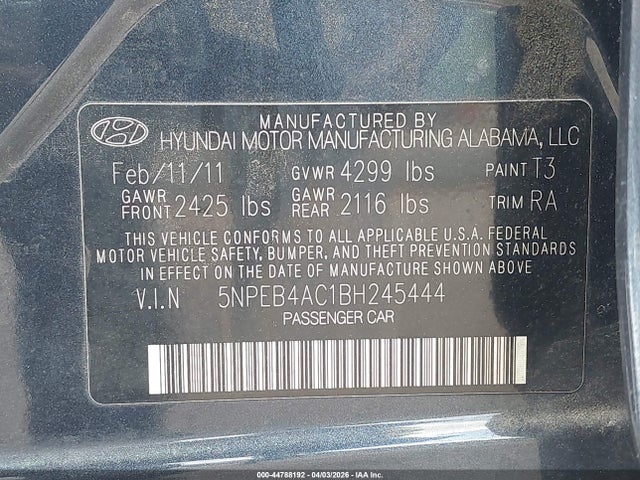 HYUNDAI SONATA GLS - 9