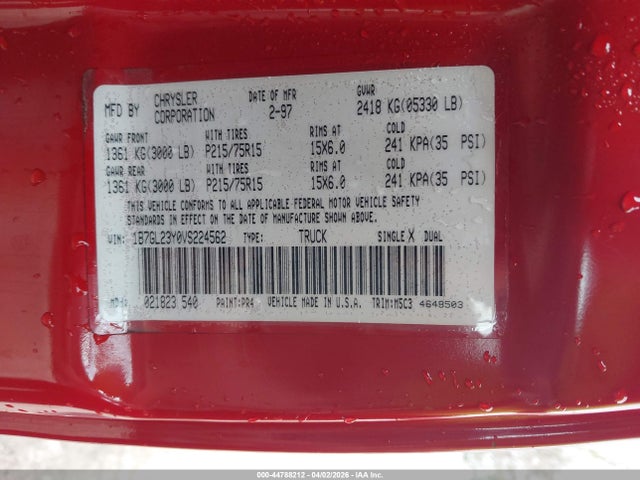 DODGE DAKOTA SLT/SPORT - 9