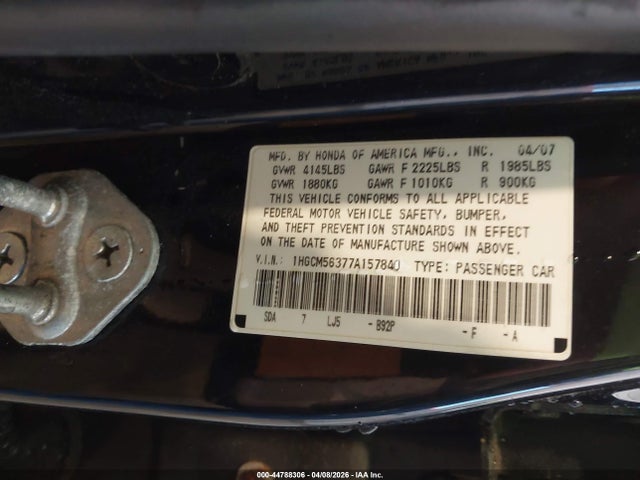 HONDA ACCORD 2.4 SE - 9