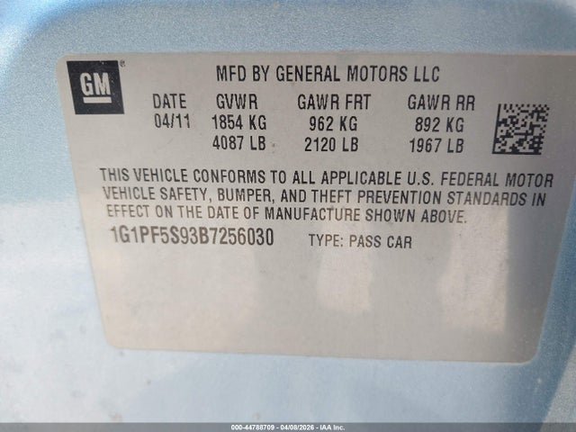 CHEVROLET CRUZE 1LT - 9