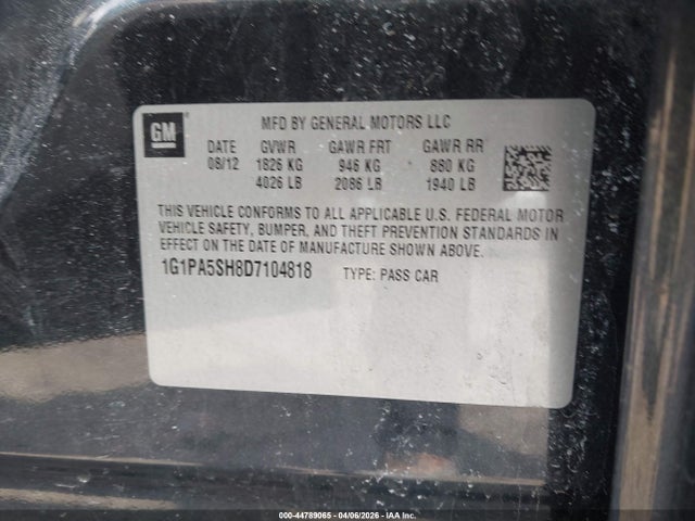 CHEVROLET CRUZE LS AUTO - 9