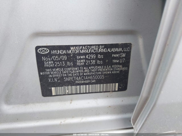 HYUNDAI SONATA GLS - 9