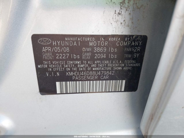 HYUNDAI ELANTRA GLS/SE - 9