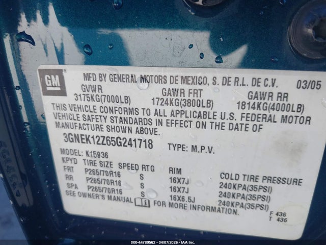 CHEVROLET AVALANCHE 1500 LT - 9