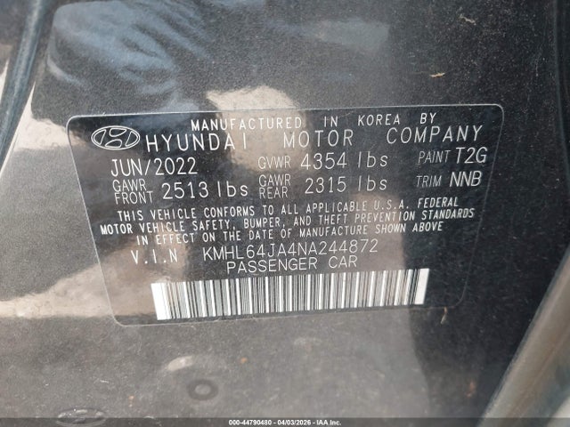 HYUNDAI SONATA SEL - 9