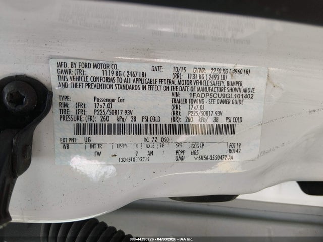 FORD C-MAX ENERGI SEL - 9