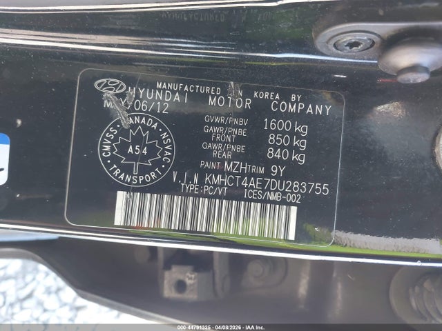 HYUNDAI ACCENT GL - 9