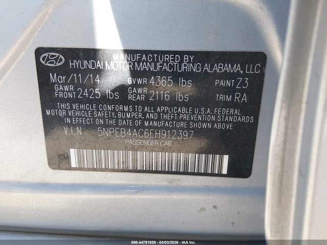 HYUNDAI SONATA GLS - 9