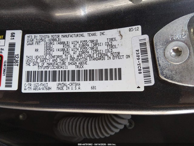 TOYOTA TUNDRA - 9