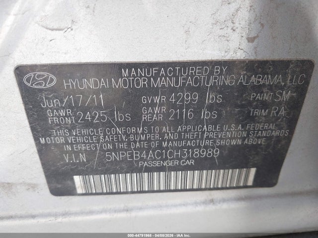 HYUNDAI SONATA GLS - 9