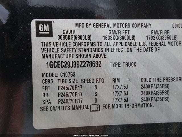 CHEVROLET SILVERADO 1500 LT - 9