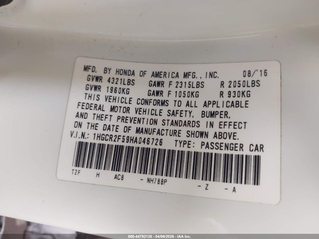 HONDA ACCORD SPORT - 9