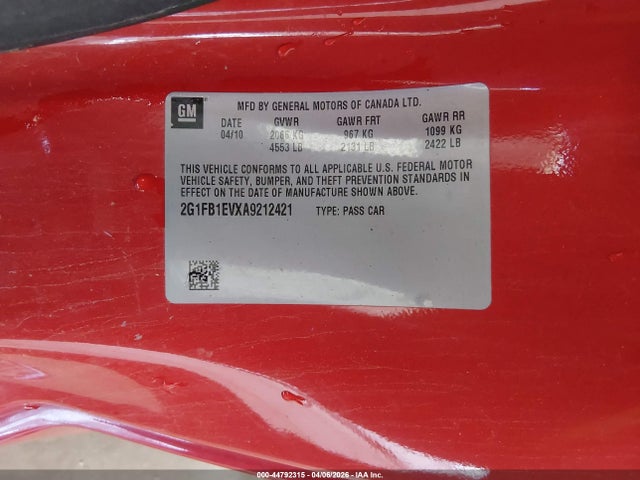 CHEVROLET CAMARO - 9