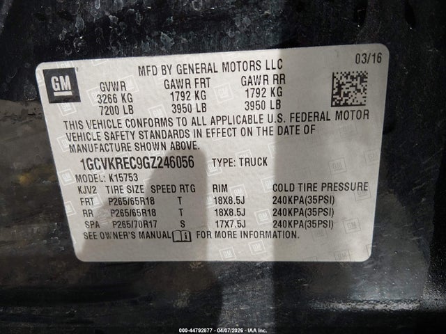 CHEVROLET SILVERADO 1500 - 9