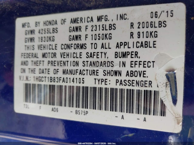 HONDA ACCORD EX-L - 9