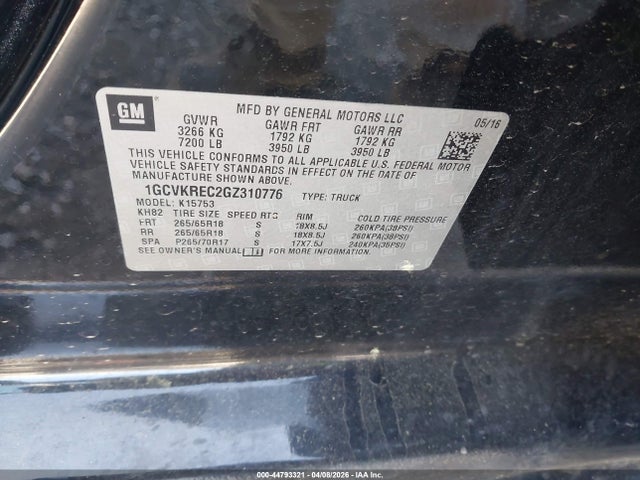 CHEVROLET SILVERADO 1500 2LT - 9