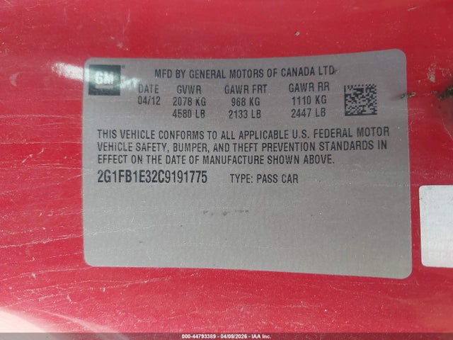 CHEVROLET CAMARO 1LT - 9